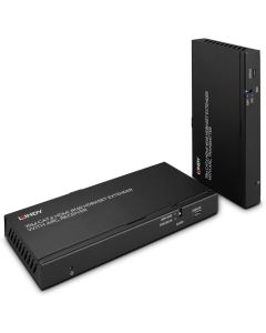 LINDY LNY-38349 :: HDMI 4K60, Audio, IR & RS-232 HDBaseT екстендър с ARC, Cat. 6, 70.0 м