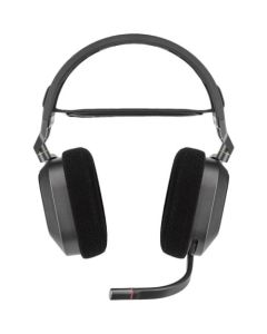 Геймърски слушалки с микрофон Corsair HS80 RGB Carbon, безжични, PC/PS5/PS4