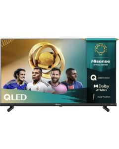 Hisense 40\" A5Q, Full HD 1920x1080, QLED, Quantum Dot, HDR, HLG, DTS HD, Light Sensor, Dolby Audio, Smart TV, WiFi, WiFi Direct