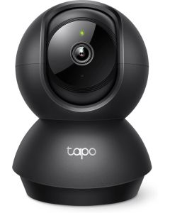 Камера TP-Link Tapo C201, Pan-Tilt, 1080p, ден-нощ до 9м., Micro SD, черна
