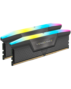 CORSAIR VENGEANCE RGB DDR5 96GB (2 x 48GB) DDR5 6000 CL36-44-44-96 1.40V AMD EXPO & Intel XMP - Grey