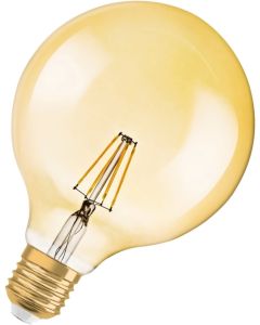 Vintage LED лампа 7W 825 E27, GLOBE 125, златиста - OSRAM Vintage 1906® LED CLASSIC GLOBE