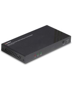 LINDY LNY-38342 :: HDMI 4K60, Audio, IR & RS-232 екстендър, Cat. 6, 100.0 м, приемник