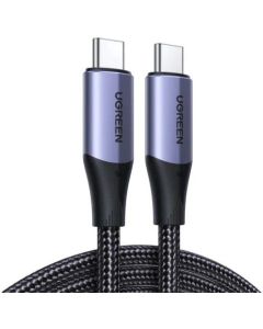 Кабел Ugreen, USB-C 3.1 Gen 2 M-M, 1 м, черен