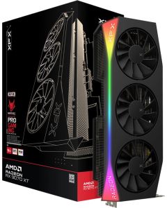 XFX Mercury AMD Radeon RX 9070XT OC Gaming Edition with RGB 16GB GDDR6, HDMI 3xDP