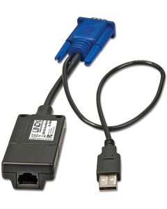 LINDY LNY-39634 :: CAT-32 KVM кабел за връзка с компютър, USB & VGA