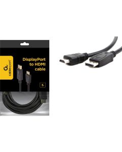 Кабел DP-HDMI M/M GEMBIRD CC-DP-HDMI-3M