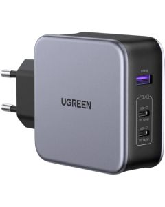 Зарядно устройство Ugreen NEXODE CD289 90549, 220V, 2xUSB-C, 1xUSB A, GaN, 140W