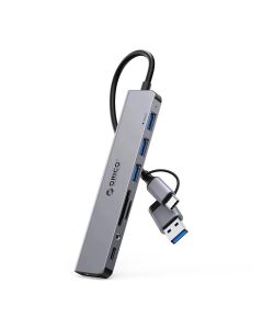 Orico хъб HUB USB3.0-2.0 HUB 8 port USB-C-A - YSA8-U3-GY-BP
