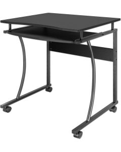 Manhattan 42513, с плъзгаща се поставка за клавиатура,23.6 x 18.9\", 30 кг товароносимост, черно