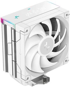 DeepCool AK400 DIGITAL PRO WH, CPU Air Cooler, 1x120mm FT12 SE PWM Fan, Digital Display, ARGB, Core Touch Technology 2.0
