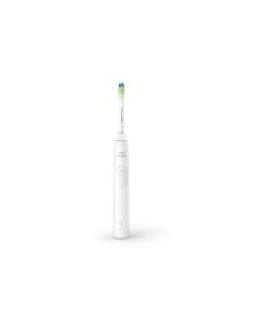 PHILIPS Sonicare Четка за зъби с акумулаторна батерия, Сензор за натиск, Калъф, Бял - 3 броя