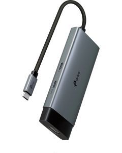 Хъб TP-LINK UH5020C, USB Type-C 5 в 1 Hub