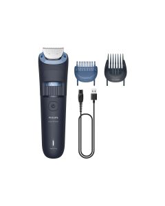 PHILIPS Beard trimmer series 3000 80 minutes cordless use - 4 hours charging