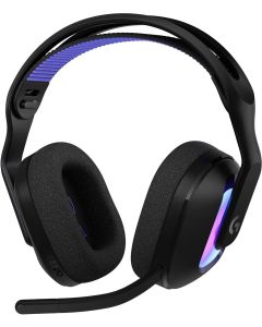 Геймърски слушалки Logitech G522 Lightspeed Wireless RGB, Микрофон, Черни