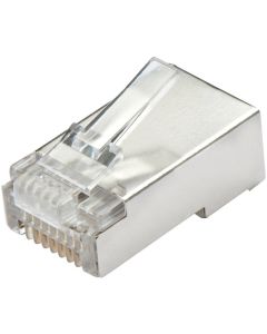 LINDY LNY-62406 :: RJ-45 накрайник, STP, Cat. 5e, 10 бр.