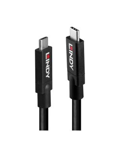 LINDY LNY-43348 :: USB 3.2 10Gbps C-C кабел, активен, 3.0 м
