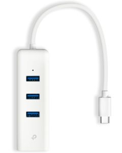 USB Type-C 3-портов хъб и гигабитов Ethernet адаптер TP-Link UE330C