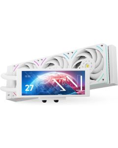 Thermalright водно охлаждане Water Cooling Trofeo Vision 360 ARGB White - 6.86 inch IPS LCD Display