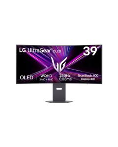 LG 39GX900A-B, 39\", OLED UltraGear 21:9 Curved, 0.03 ms, WQHD (3440x1440), SB-C, PD 65W, HDMI, DP, PBP, Black