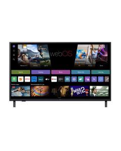 LG 43UA74003LB, 43" 4K UltraHD, LED, 60 Hz, 3x HDMI, 20W аудио, RJ-45, ThinQ AI, VESA 300 x 300, Черен