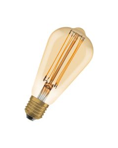 LED винтидж лампа 1906LEDISOND5,8W, 2200К, 230V FILGD E27 FS1, димируема - OSRAM Vintage 1906 LED CLASSIC SLIM FILAMENT EDISON DIMMABLE