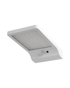 Декоративен соларен LED осветител за врата с PIR датчик, DoorLED Solar, 3W 3.3V 320lm 4000K, бял, 192x30x110mm - LEDVANCE DoorLED Solar
