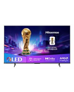 Hisense 65" E7Q Pro, 4K Ultra HD 3840x2160, QLED, 144Hz, WiFi 5GHz, WiFi Direct, BT, Anyview Cast