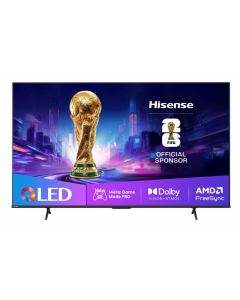 Hisense 75" E7Q Pro, 4K Ultra HD 3840x2160, QLED, Quantum Dot, 144Hz, HDR 10+ adaptive, Smart TV, WiFi 5GHz, BT