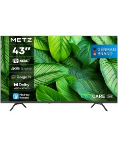 METZ Телевизор 43 43MUF7000Z UHD LED SMART TV, 4K, Google TV, Клас F