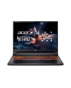 Acer Nitro V16 AI ANV16-61-R1PQ, 16.0", Full HD+, AMD Ryzen AI 7 350, NVIDIA RTX 5050 8GB GDDR7 DLSS 4, 32 GB DDR5, 1 TB SSD, Черен