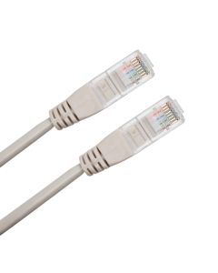 Кабел мрежови пач VCOM NP621 Cat6 5м сив
