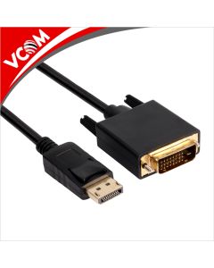 Кабел VCOM Display port M - DVI(24+1) M 1.8м