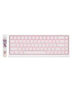 Professional Gaming Mechanical Keyboard MAD 68 HE Flagship V2 - 8K, Magnetic Amber Pro Switches - White