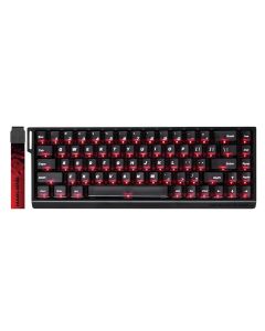 Professional Gaming Mechanical Keyboard MAD 68 HE Flagship V2 - 8K, Magnetic Amber Pro Switches - Black