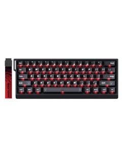 Professional Gaming Mechanical Keyboard MAD 60 HE Flagship V2 - 8K, Magnetic Amber Pro Switches - Black