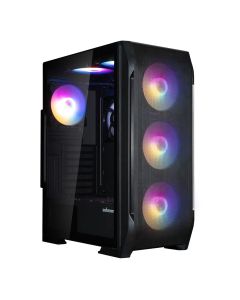 Zalman кутия за компютър Case ATX - N7 PLUS - 7 fans included, Tempered Glass