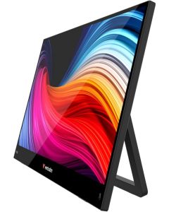 Verbatim Portable Touch LIGHT, 14" FullHD, IPS, 16:9, 10ms, 60Hz, 50cd/m2, Mini HDMI, USB Тype-C, Черен