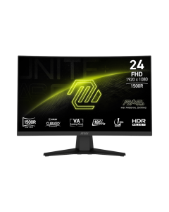 MSI MAG 244C, 23.6\'\', FHD 1920x1080 16:9, 180Hz, 1x HDMI, 1x DisplayPort, 1x Headphone-out, Черен