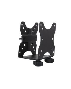 DIGITUS DA-90360, Многофункционална стойка за мини настолен компютър, 5 кг, 75/100 VESA модел, черен