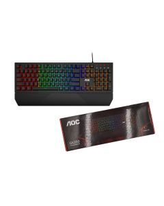 Геймърска клавиатура AOC GK200 | USB | RGB подсветка | AZERTY