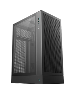 DeepCool CH170 PLUS, Mini Tower, Mini-ITX-Micro-ATX, Mesh Panel, Black, R-CH170-BKNGM0-G, 2Y