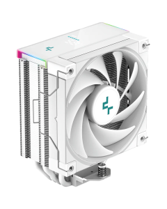 DeepCool AK400 DIGITAL SE WH, Intel, AMD, 500-1850 RPM, 60.99 CFM, 12 V, 28 dB, PWM Control, RGB LED, LED Digital дисплей, Бял