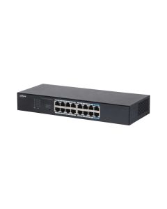 16 портов гигабитов мрежов комутатор L2 неуправляем - DAHUA S3016-16GT