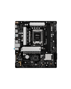 ASROCK B860M-X, mATX, LGA1851 , 2х DDR5, 1х M.2, 1х USB 3.2(type C), 3х USB 3.2 (type A), 2х USB 2.0 (type A), 1х HDMI, 1х RJ-45, 1х DP
