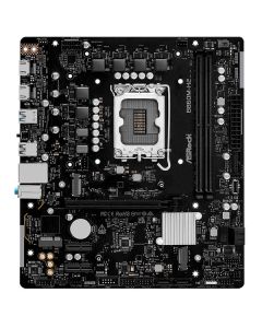 ASRock B860M-H2, Micro ATX, 2х DDR5 DIMM, LGA1851, PCIe 4.0 x16, 2xM.2, 4xSATA, 2xHDMI, черен