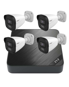 TVT комплект 4 bullet камери и NVR