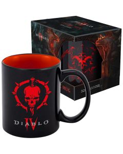 Чаша Diablo IV: Necromancer Sigil, 325ml, черен