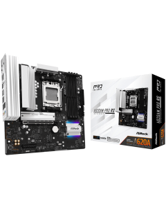 ASROCK MB Desktop A620AM Pro RS, AM5, DDR5, PCIe 4.0, PCIe 3.0, Hyper M.2, Micro ATX