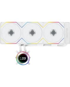 Охладител за процесор Lian Li HydroShift II LCD-C 360TL ARGB - Бял
